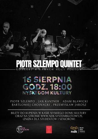 KONCERT PIOTR SZLEMPO QUINTET