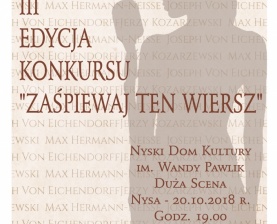 Finał III edycji konkursu "Zaśpiewaj ten wiersz " - relacja