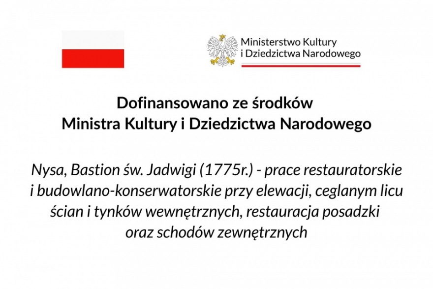 Dofinansowanie zadania w ramach programu Ochrona Zabytków
