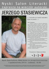 Nyski Salon Literacki zaprasza na wieczór autorski Jerzego Stasiewicza 
