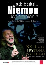 Marek Bałata "Niemen Wspomnienie" + Gala Trytona Nyskiego