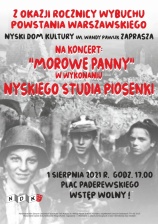 Morowe Panny UWAGA ZMIANA MIEJSCA!
KONCERT ODBĘDZIE SIĘ W NYSKIM DOMU KULTURY