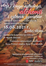 W kręgu astronomii, alchemii i czterech żywiołów.
Sekretne treści malowideł dawnej apteki jezuickiej w Nysie.