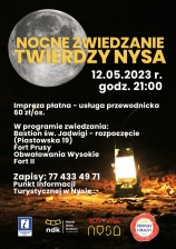 NOCNE ZWIEDZANIE TWIERDZY NYSA