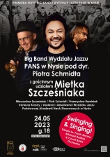 Premiera płyty Big Bandu Wydziału Jazzu PANS w Nysie & Mietek Szcześniak 