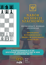 NABÓR 
DO SEKCJI SZACHOWEJ