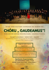 NABÓR DO 
"CHÓRU GAUDEAMUS"
