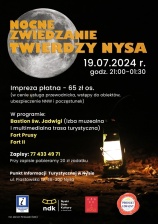 Nocne zwiedzanie Twierdzy Nysa