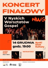 KONCERT FINAŁOWY V NYSKICH WARSZTATÓW GOSPEL