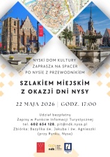 SPACER Z PRZEWODNIKIEM  – DNI NYSY 2026