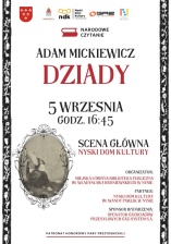 NARODOWE CZYTANIE - ADAM MICKIEWICZ "DZIADY"