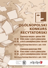 64. Ogólnopolski Konkurs Recytatorski