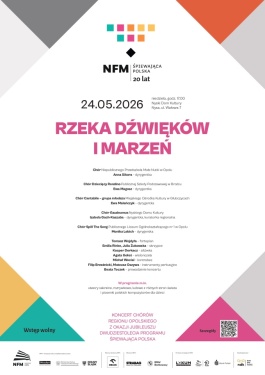 KONCERT CHÓRÓW REGIONU OPOLSKIEGO NFM ŚPIEWAJĄCA POLSKA